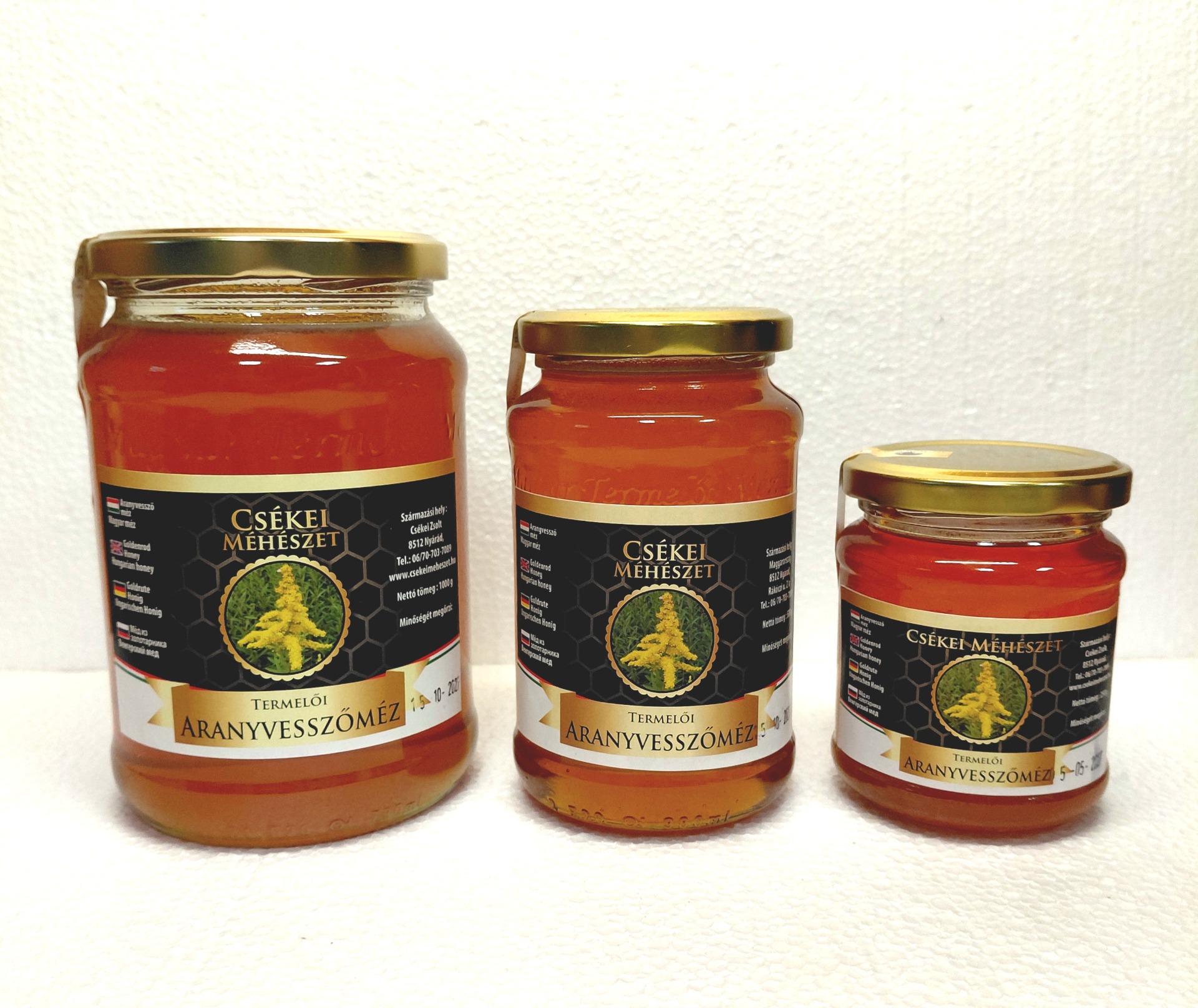 Termelői Aranyvessző méz