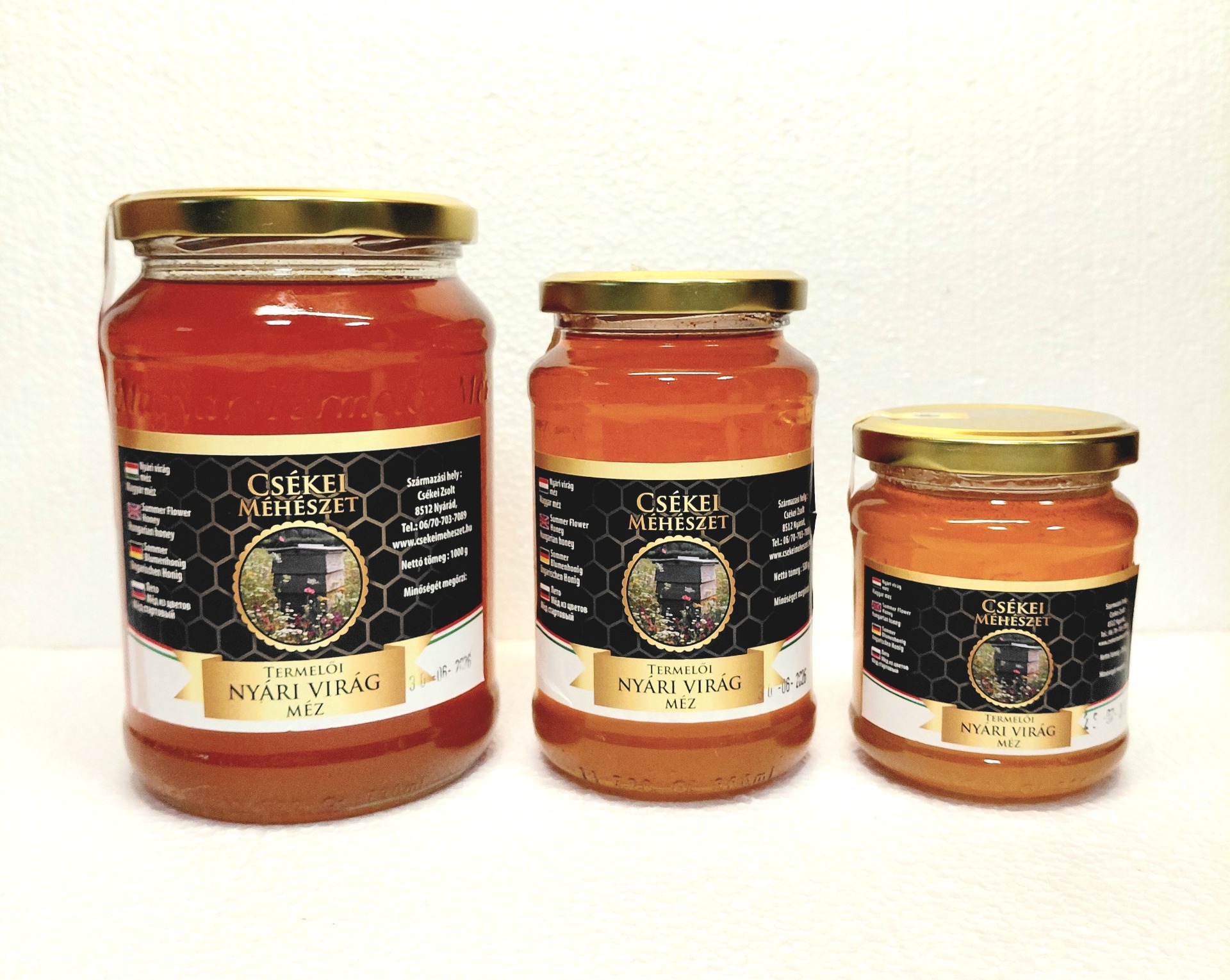 Termelői Nyári virág méz